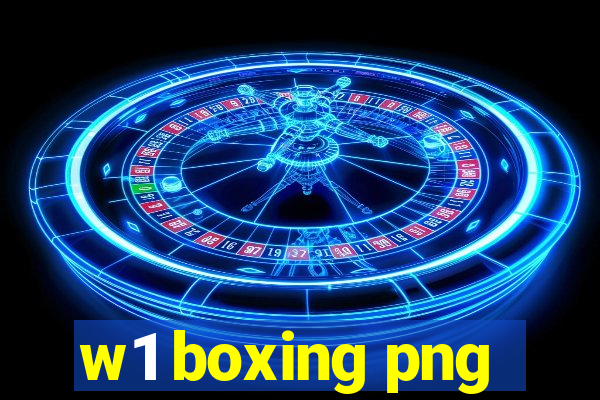 w1 boxing png