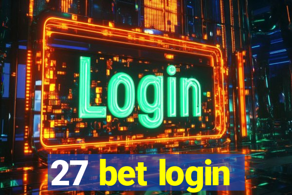 27 bet login