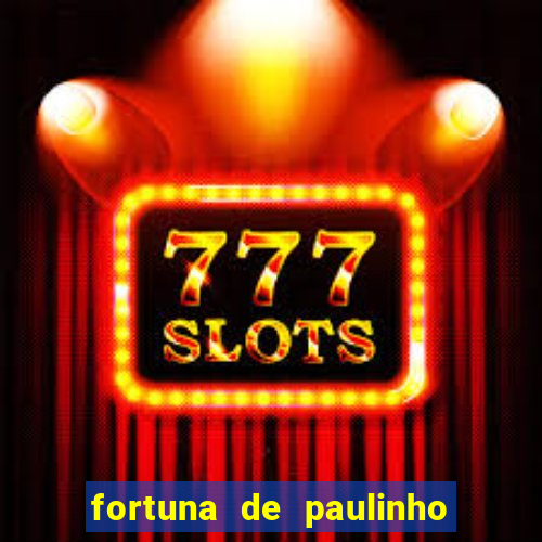fortuna de paulinho roupa nova