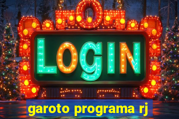 garoto programa rj