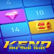 nota fiscal casas bahia 2 via