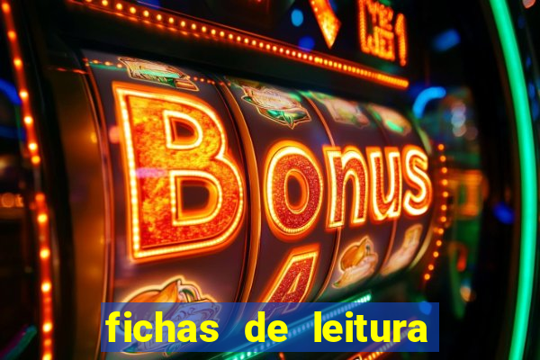 fichas de leitura para alfabetizar