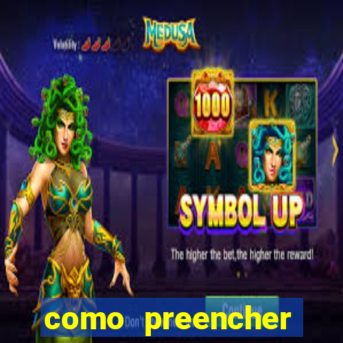 como preencher recibo de pagamento