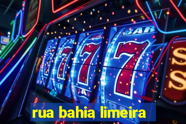 rua bahia limeira