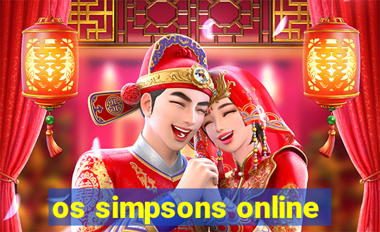 os simpsons online