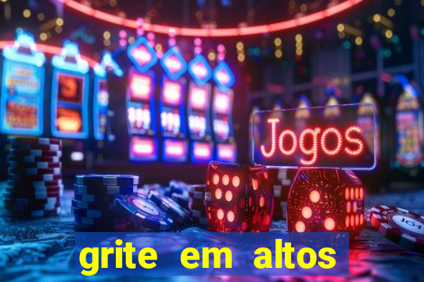 grite em altos brados, disse aquele que lutou contra o caos com caos