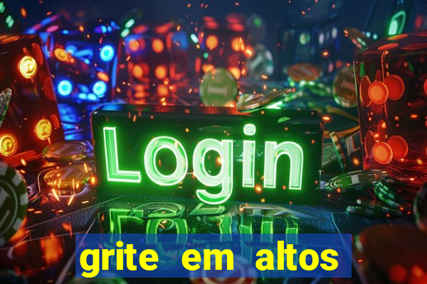 grite em altos brados, disse aquele que lutou contra o caos com caos