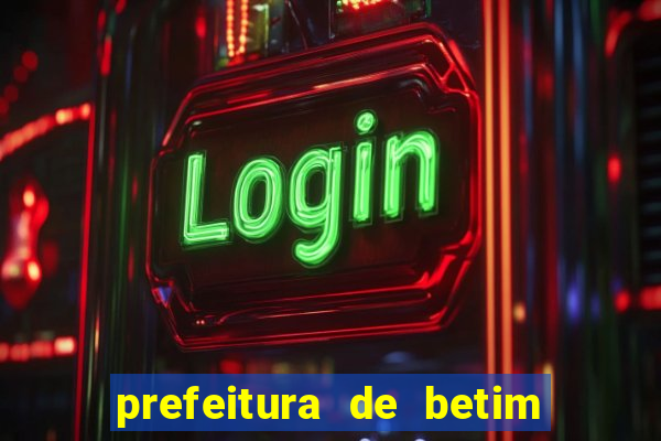 prefeitura de betim - contracheque online