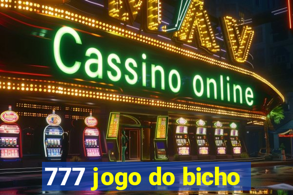 777 jogo do bicho