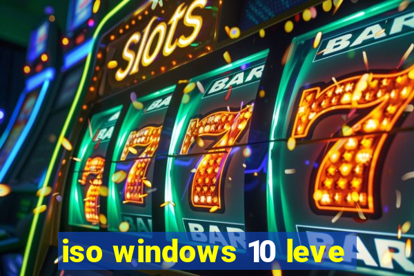 iso windows 10 leve