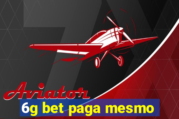 6g bet paga mesmo