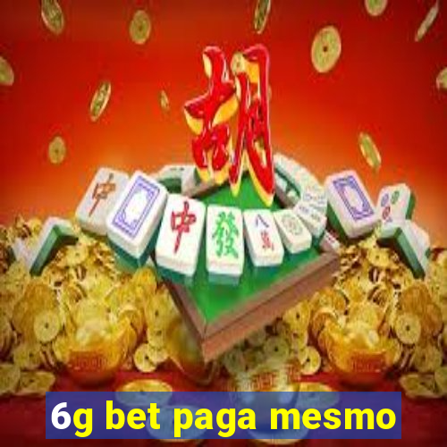 6g bet paga mesmo
