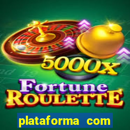 plataforma com bonus de boas vindas