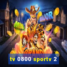 tv 0800 sportv 2