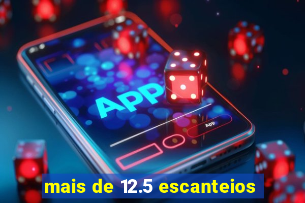 mais de 12.5 escanteios