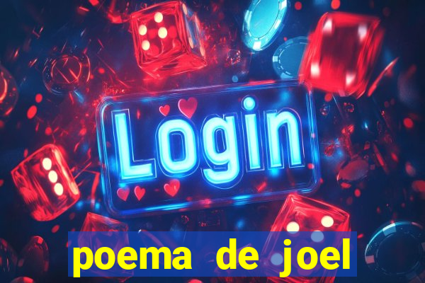 poema de joel rufino dos santos