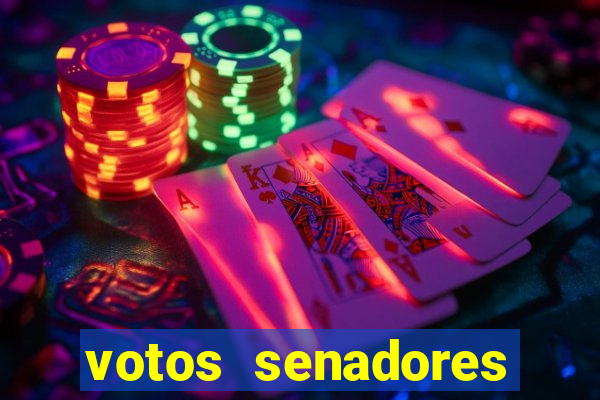 votos senadores impeachment alexandre de moraes