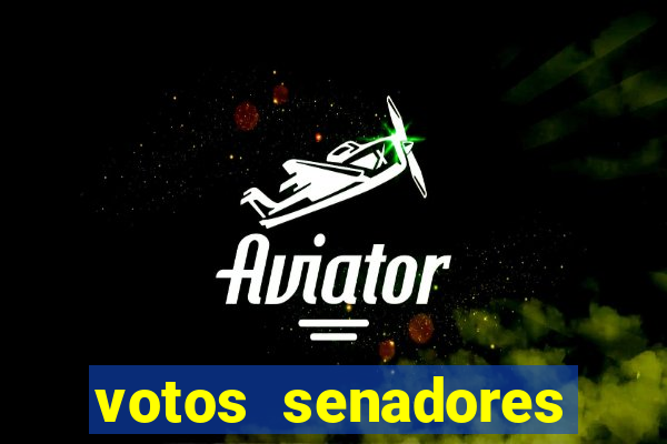 votos senadores impeachment alexandre de moraes