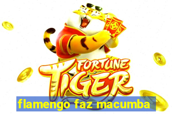 flamengo faz macumba