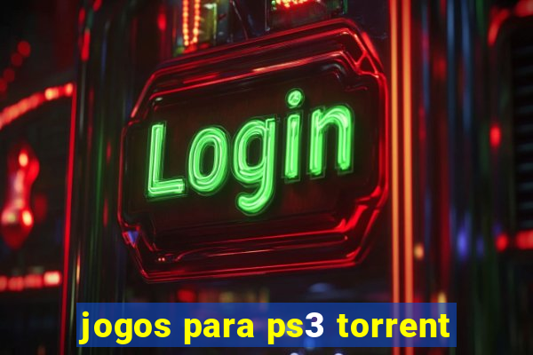 jogos para ps3 torrent