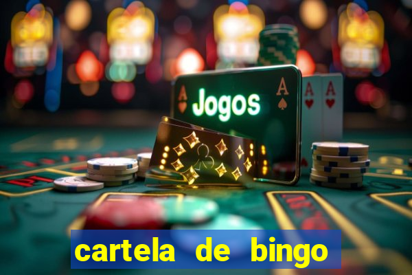cartela de bingo ate 50 para imprimir