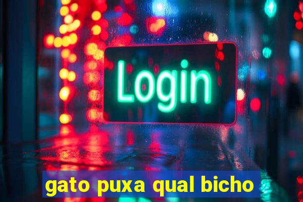 gato puxa qual bicho
