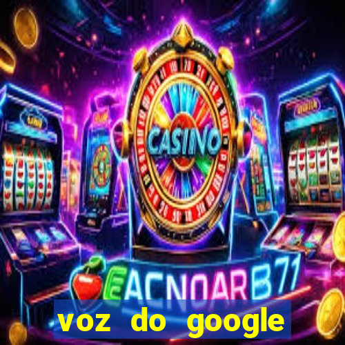 voz do google tradutor homem