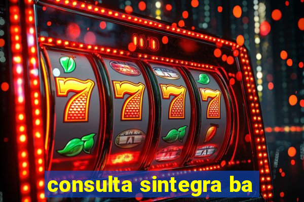 consulta sintegra ba