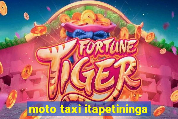 moto taxi itapetininga