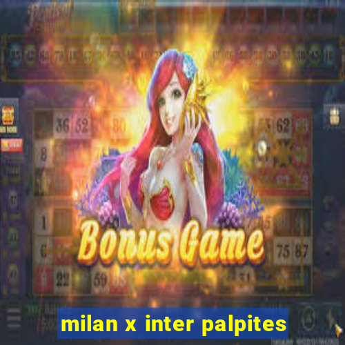 milan x inter palpites