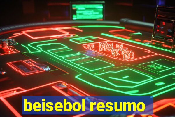beisebol resumo