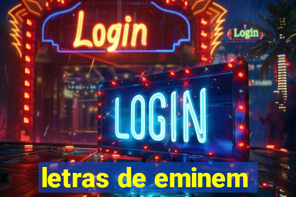 letras de eminem