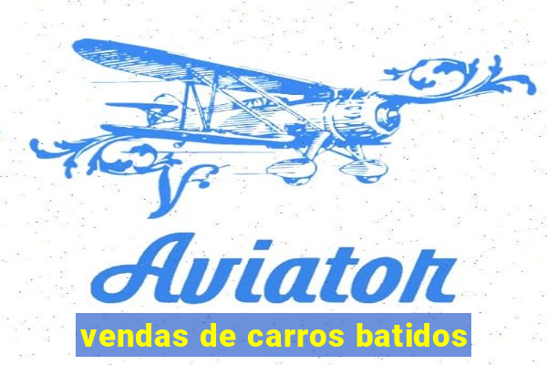 vendas de carros batidos