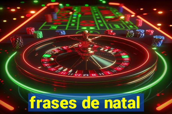 frases de natal