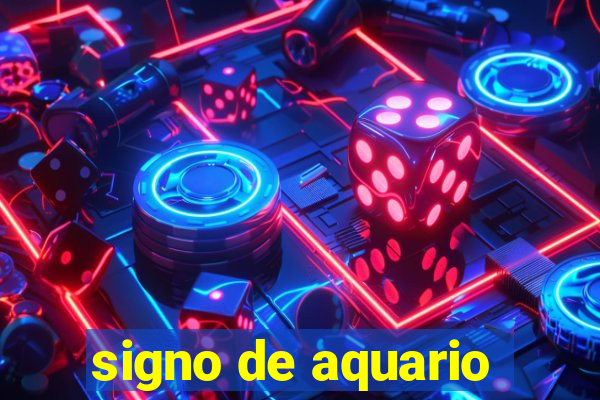 signo de aquario