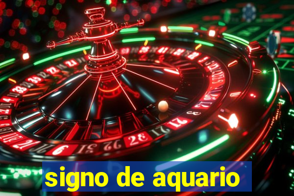 signo de aquario