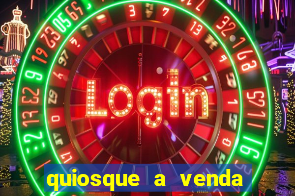 quiosque a venda em porto seguro