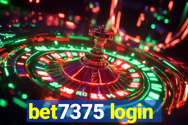bet7375 login