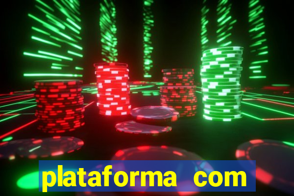 plataforma com porcentagem de ganhos