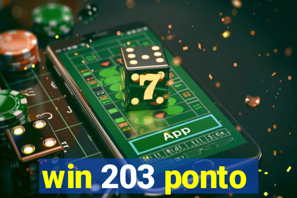 win 203 ponto