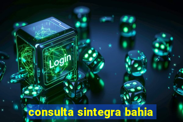 consulta sintegra bahia