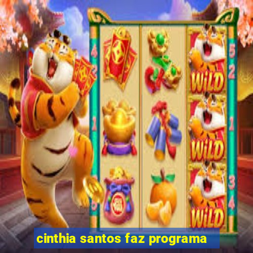cinthia santos faz programa