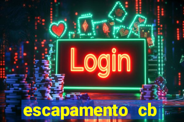 escapamento cb twister 250