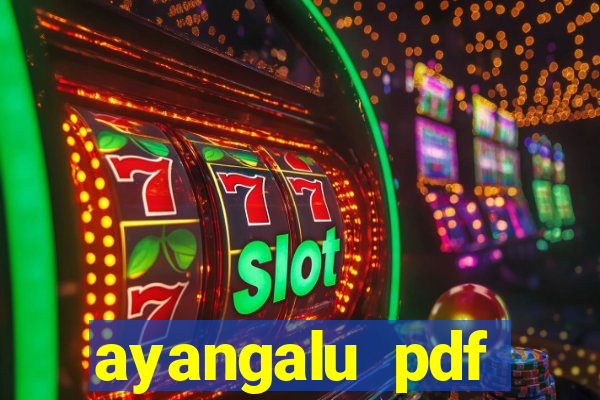 ayangalu pdf ayangalu orisha