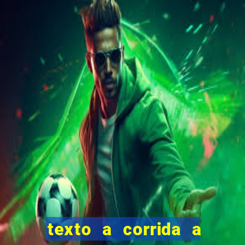 texto a corrida a lagarta lili