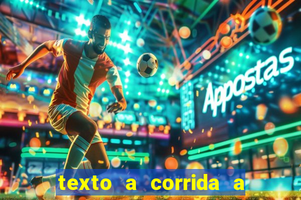 texto a corrida a lagarta lili