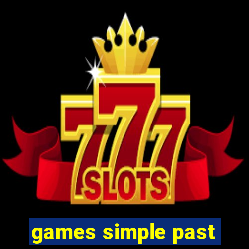 games simple past