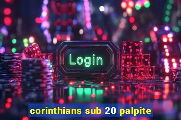 corinthians sub 20 palpite