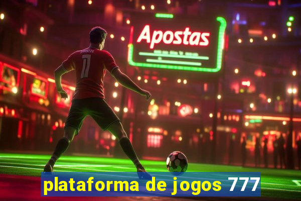 plataforma de jogos 777