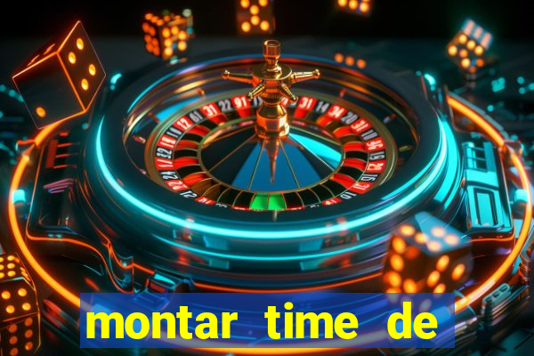 montar time de futebol site
